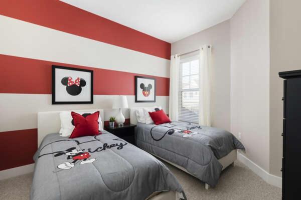 4 Bedroom 4 Ba Luxury Villa 5Min To Disneyworld 1804Ft² Free Gym Orlando Dış mekan fotoğraf